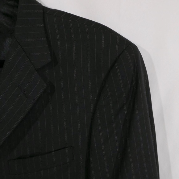 Loro Piana Daniel Cremieux Suit 42R – Superfine Wool Pinstripe Jacket Pant 32x29 - Picture 8 of 16